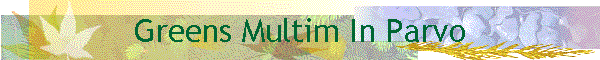 Greens Multim In Parvo