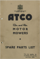 Parts List for an Atco 12" & 14" Flat Handle Side Kick Start with a 2-Stroke Engine: