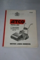 Atco Parts List for 17” and 20” Models (1967-8)