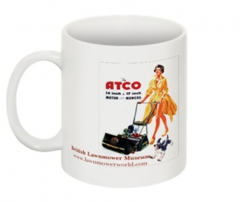  1956 Vintage Atco Advert with Promotional Lady
