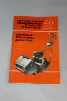 Qualcast 12" Super Colt & 14" Super Punch Operating Instructions